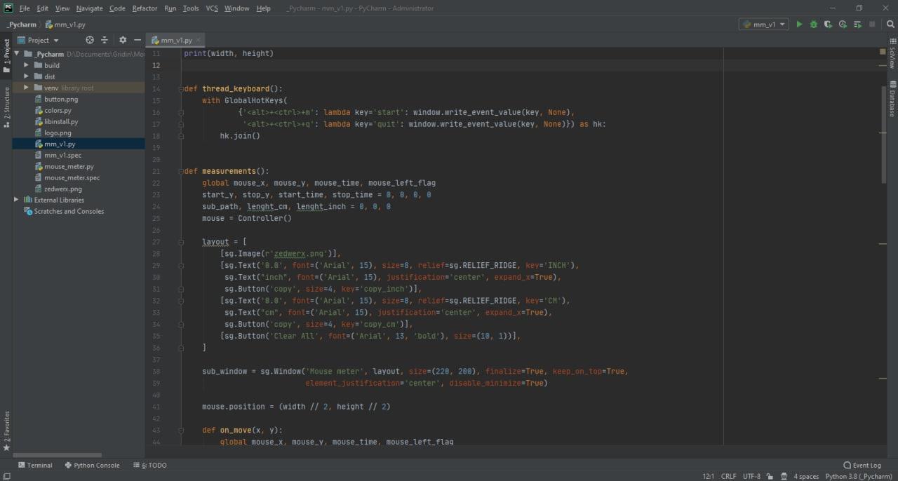 Application programming, Python - GEC